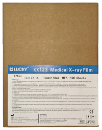 Рентгеновская пленка для общей радиологии Lucky KX123 13x18