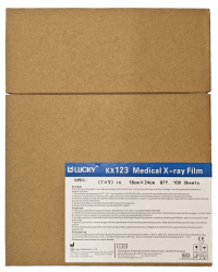 Рентгеновская пленка для общей радиологии Lucky KX123 18x24